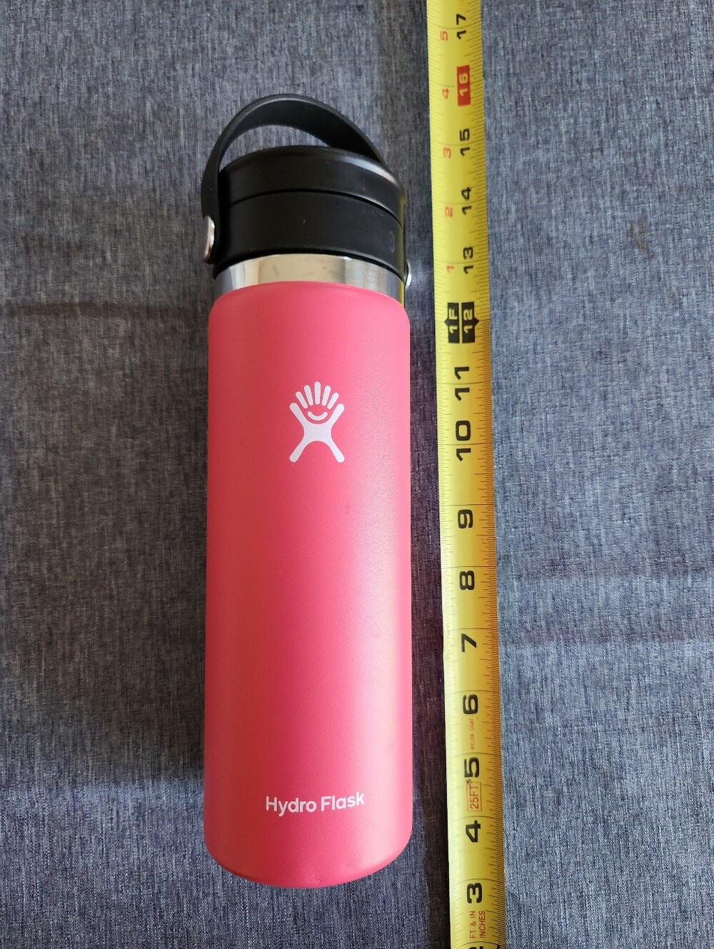 Hydro Flask Pink Stainless Steel Bottle - 20oz Travel Flask. Pre Owned